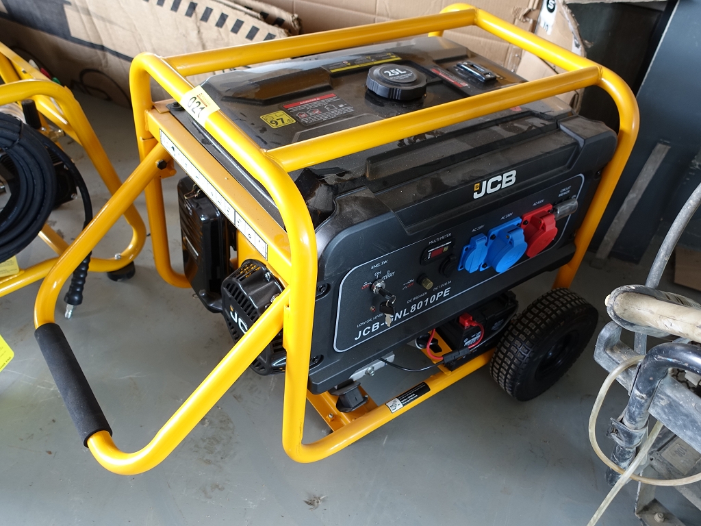 Benzin-Notstromaggregat JCB-GNL 8010PE